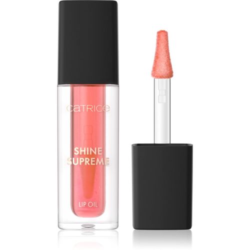 Shine Supreme aceite para labios con efecto nutritivo tono 020 Peach Please 4 ml - Catrice - Modalova