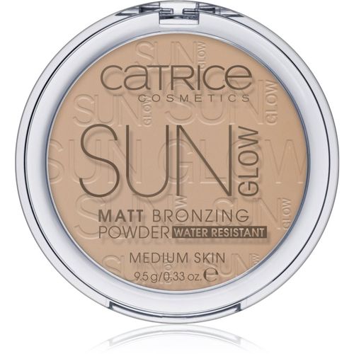 Sun Glow polvos bronceadores tono 030 Medium Bronze 9.5 g - Catrice - Modalova