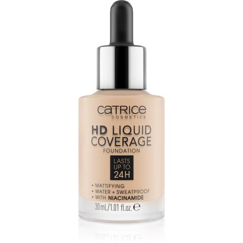 HD Liquid Coverage maquillaje tono 010 Light Beige 30 ml - Catrice - Modalova