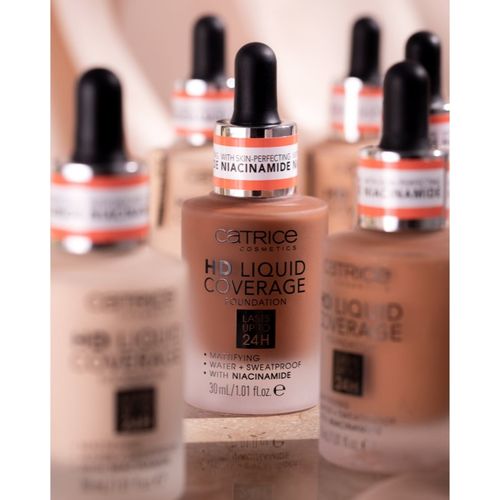 HD Liquid Coverage maquillaje tono 020 Rose Beige 30 ml - Catrice - Modalova