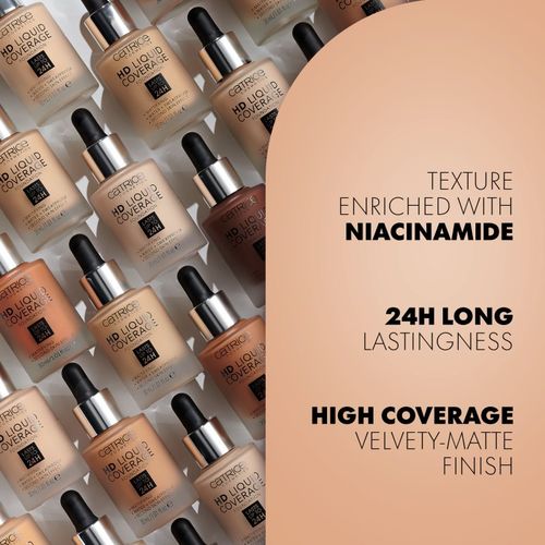HD Liquid Coverage maquillaje tono 030 Sand Beige 30 ml - Catrice - Modalova