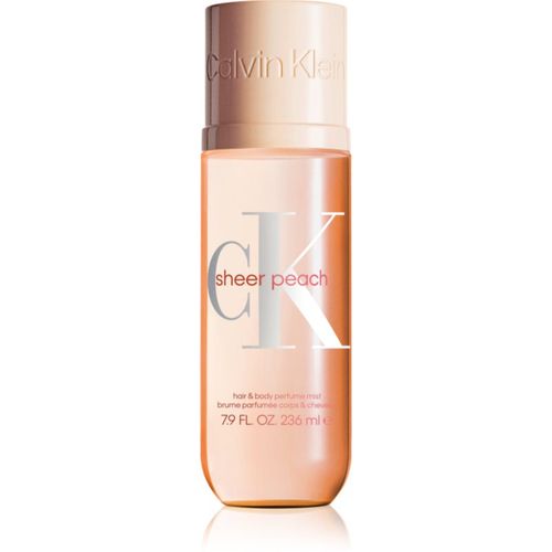 CK Sheer Peach Bruma perfumada corporal y capilar unisex 236 ml - Calvin Klein - Modalova
