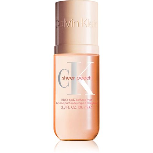 CK Sheer Peach Bruma perfumada corporal y capilar unisex 100 ml - Calvin Klein - Modalova