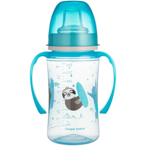 Exotic Animals vaso de entrenamiento con asas 6+ m Blue 1 ud - Canpol babies - Modalova