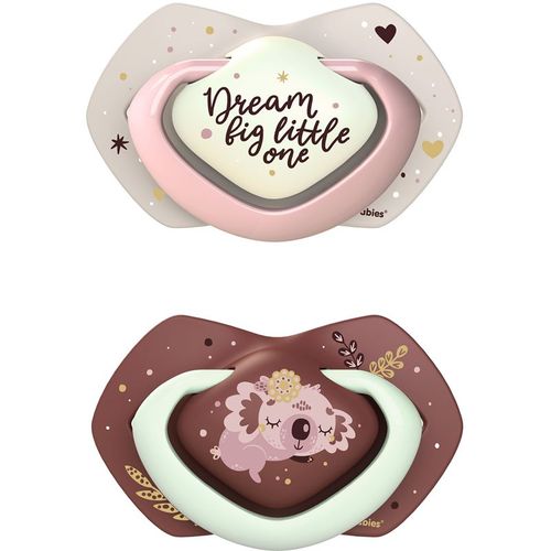 Light Touch Sleepy Koala chupete Pink 2 ud - Canpol babies - Modalova
