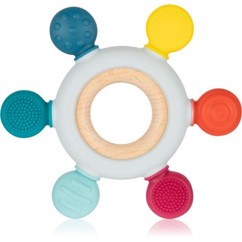 Teethers Wood-Silicone Rudder Beißring 1 St - Canpol Babies - Modalova