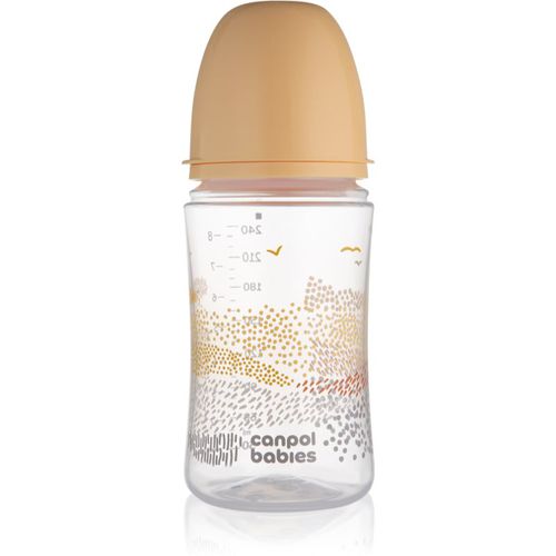 Mountains biberón Beige 240 ml - Canpol Babies - Modalova