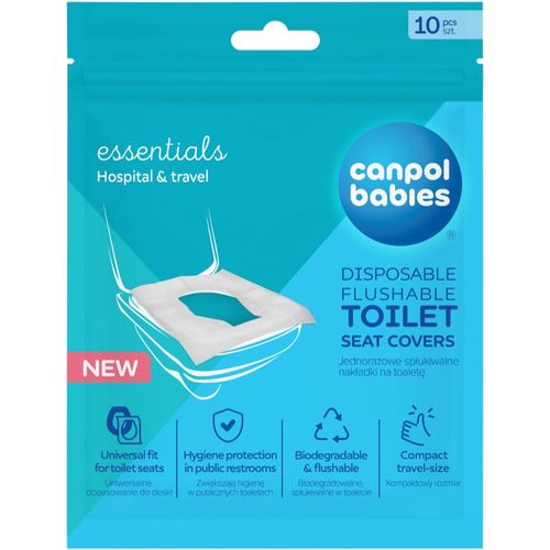 Toilet Seat Covers protector desechable para inodoro 10 ud - Canpol babies - Modalova
