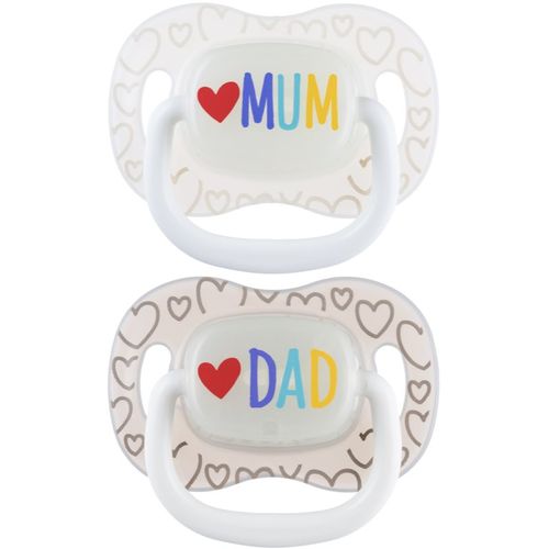 MUM&DAD chupete 6-18 m 2 ud - Canpol babies - Modalova
