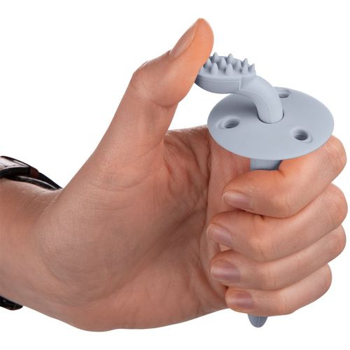 Hygiene cepillo de dientes de silicona 0m+ Blue 1 ud - Canpol babies - Modalova