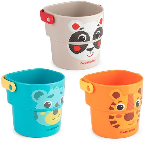 Hello Little cubito para jugar en el agua 9m+ 3 ud - Canpol babies - Modalova