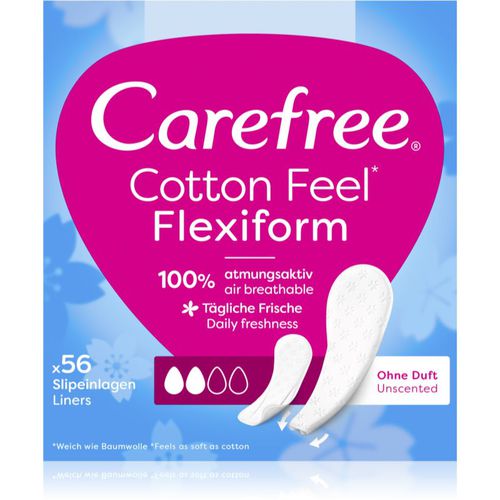 Cotton Flexiform toallitas íntimas sin perfume 56 ud - Carefree - Modalova