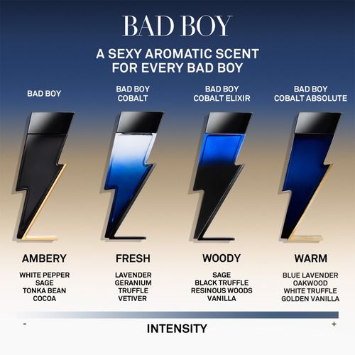 Bad Boy Cobalt Absolute Eau de Parfum para hombre 100 ml - Carolina Herrera - Modalova