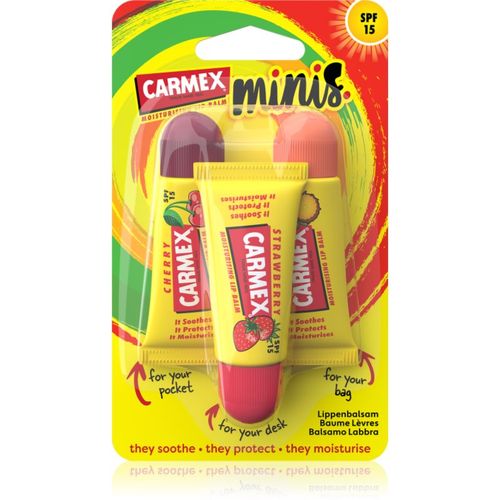 Minis set de viaje para labios secos SPF 15 - Carmex - Modalova