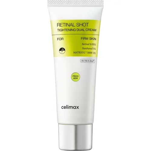 Retinal Shot Tightening Dual Cream crema reafirmante con efecto lifting con efecto humectante 50 ml - celimax - Modalova