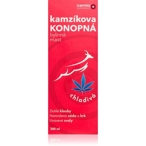 Kamzík’s Hemp Ointment Cooling pomada de hierbas con efecto frío 200 ml - Cemio - Modalova