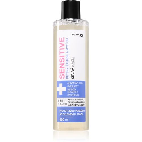 Sensitive champú y gel de ducha para niños 400 ml - Cemio - Modalova