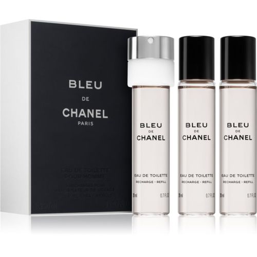 Bleu de Eau de Toilette Ersatzfüllung für Herren 3 x 20 ml - Chanel - Modalova