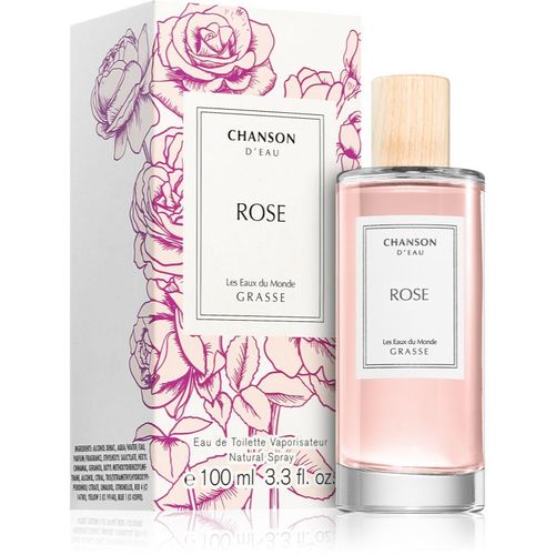 D'Eau Original Rose Eau de Toilette para mujer 100 ml - Chanson - Modalova