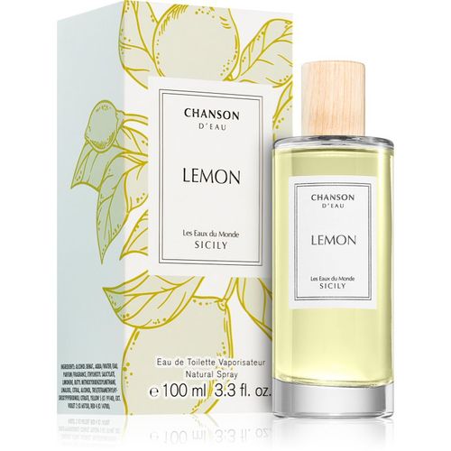D'Eau Original Lemon Eau de Toilette para mujer 100 ml - Chanson - Modalova