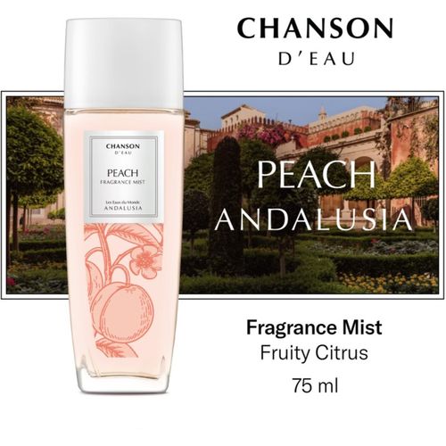 D'Eau Les Eaux Du Monde Peach spray corporal para mujer 75 ml - Chanson - Modalova