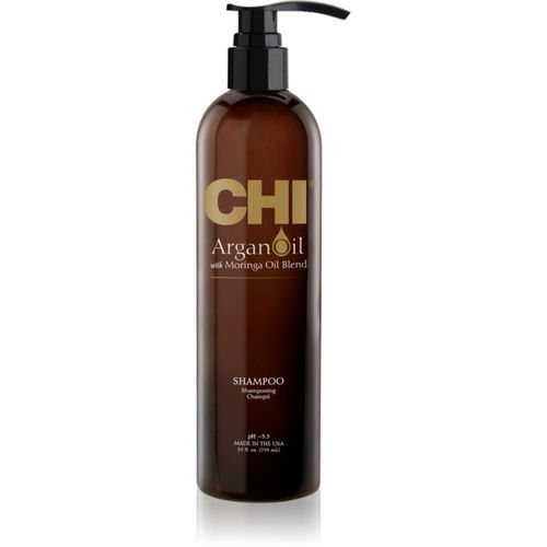 Argan Oil Shampoo champú nutritivo para cabello seco y dañado 739 ml - CHI - Modalova