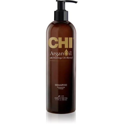 Argan Oil Shampoo champú nutritivo para cabello seco y dañado 340 ml - CHI - Modalova