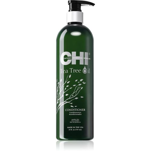 Tea Tree Oil Conditioner balsamo rinfrescante per capelli e cuoio capelluto grassi 739 ml - CHI - Modalova