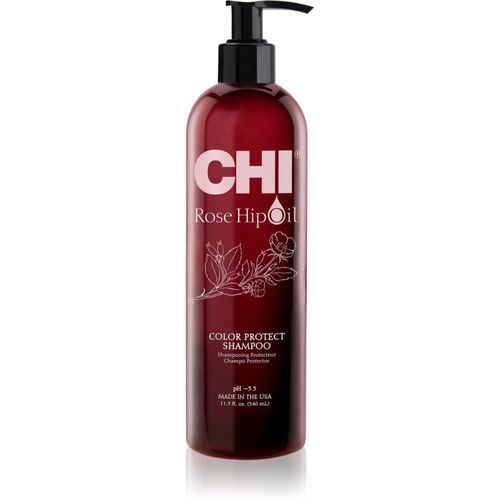 Rose Hip Oil Shampoo champú para cabello teñido 340 ml - CHI - Modalova