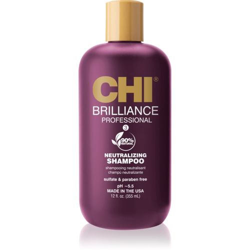 Brilliance Deep Neutralizing Shampoo champú con aceite de oliva 355 ml - CHI - Modalova