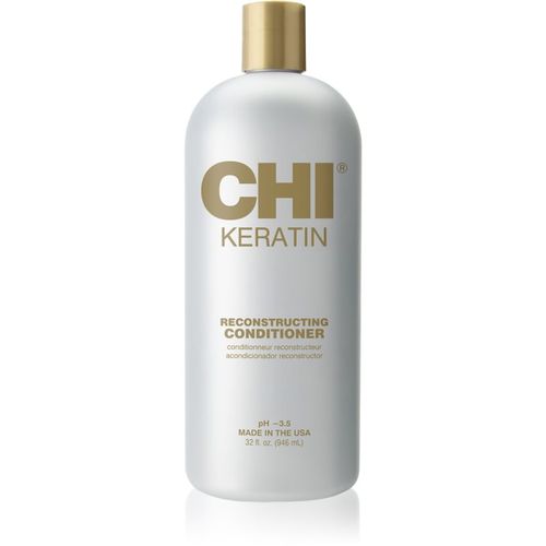 Keratin acondicionador con queratina para cabello seco y rebelde 946 ml - CHI - Modalova