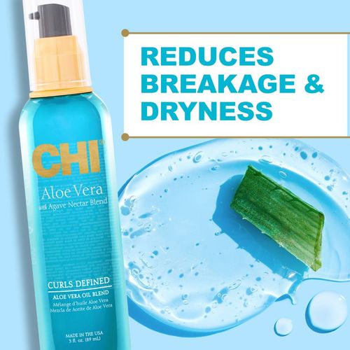 Aloe Vera Curls Defined aceite seco para cabello rizado 89 ml - CHI - Modalova