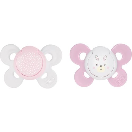 Physio Comfort 2-6 m chupete Girl-Dots/Rabbit 2 ud - Chicco - Modalova