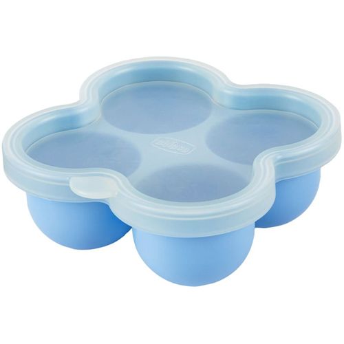 Multifunctional Food Storage Container Blue recipiente para la comida 4x60 ml - Chicco - Modalova