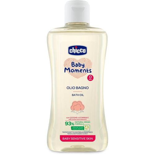 Baby Moments Sensitive aceite de baño 200 ml - Chicco - Modalova