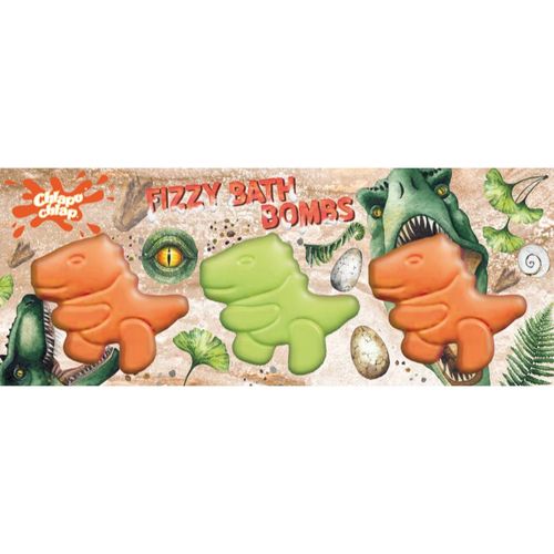 Dinosaurs bombas de baño efervescentes para niños 3x70 g - Chlapu Chlap - Modalova