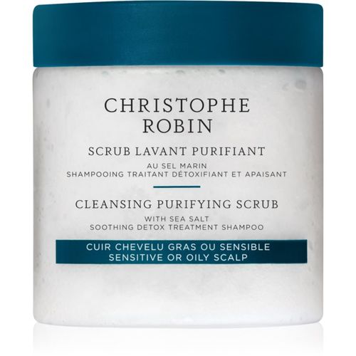 Purifying Scrub exfoliante de limpieza profunda con sal marina 250 ml - Christophe Robin - Modalova