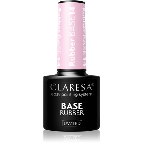 UV/LED Base Rubber prebase y esmalte de acabado para uñas de gel tono 14 5 g - Claresa - Modalova