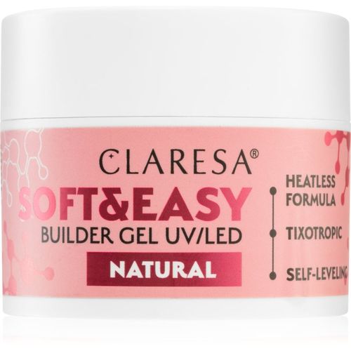 Soft&Easy Builder Gel capa base de gel para uñas tono Natural 45 g - Claresa - Modalova
