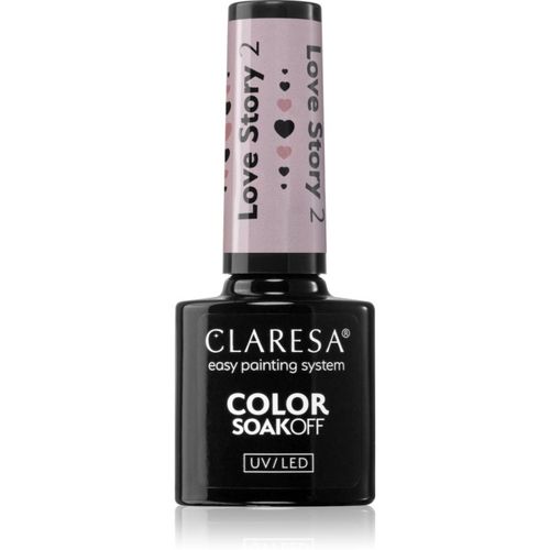 SoakOff UV/LED Color Love Story esmalte de uñas en gel tono 2 5 g - Claresa - Modalova