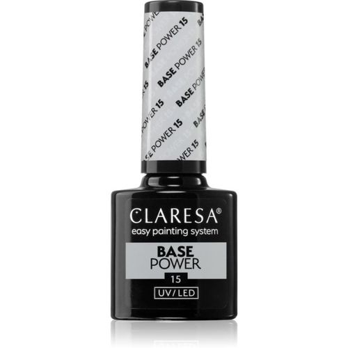 UV/LED Base Power prebase y esmalte de acabado para uñas de gel tono 15 5 g - Claresa - Modalova