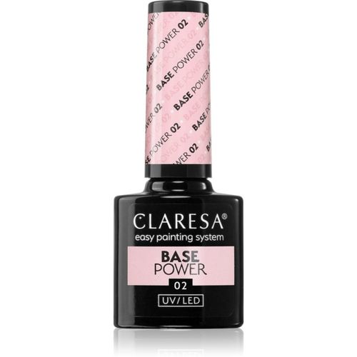 UV/LED Base Power prebase y esmalte de acabado para uñas de gel tono 02 5 g - Claresa - Modalova