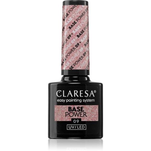 UV/LED Base Power prebase y esmalte de acabado para uñas de gel tono 09 5 g - Claresa - Modalova