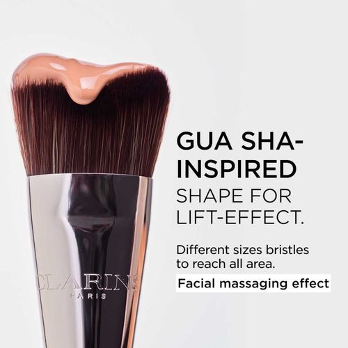 Double Serum Foundation Brush brocha para maquillaje 1 ud - Clarins - Modalova