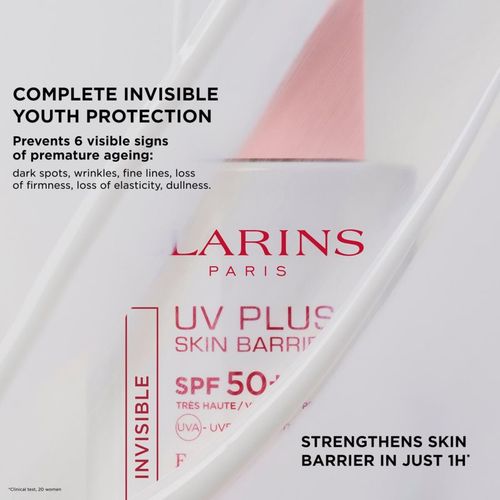 UV Plus Translucent SPF50 crema bronceadora para el rostro SPF 50 30 ml - Clarins - Modalova