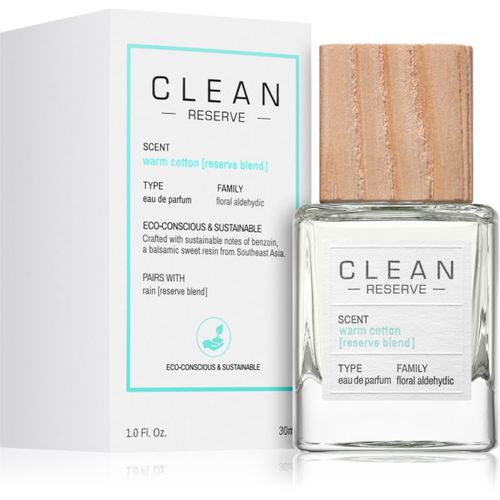 Reserve Warm Cotton Eau de Parfum para mujer 30 ml - CLEAN - Modalova