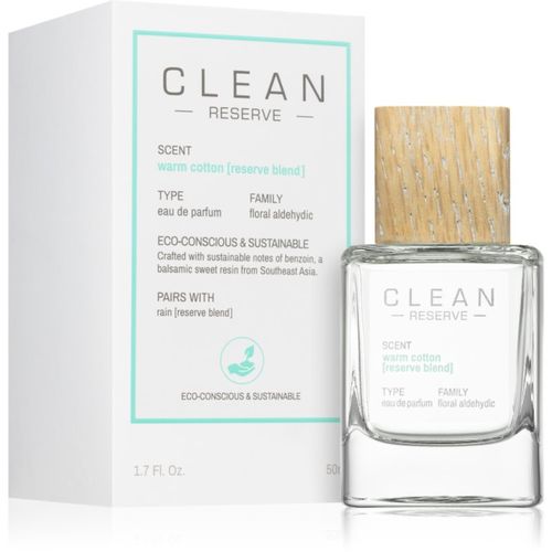 Reserve Warm Cotton Eau de Parfum para mujer 50 ml - CLEAN - Modalova