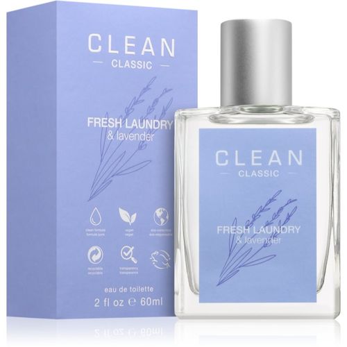 Classic Fresh Laundry & Lavender Eau de Toilette para mujer 60 ml - CLEAN - Modalova