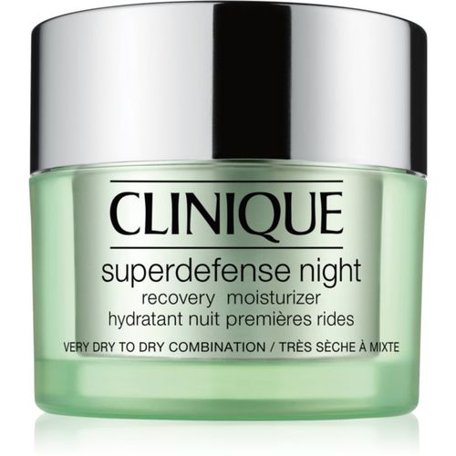 Superdefense™ Night Recovery Moisturizer crema de noche hidratante para las primeras señales de envejecimiento de la piel 50 ml - Clinique - Modalova