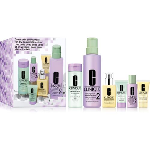 Holiday 3-Step Skincare Set For Dry Skin lote de regalo para pieles secas - Clinique - Modalova